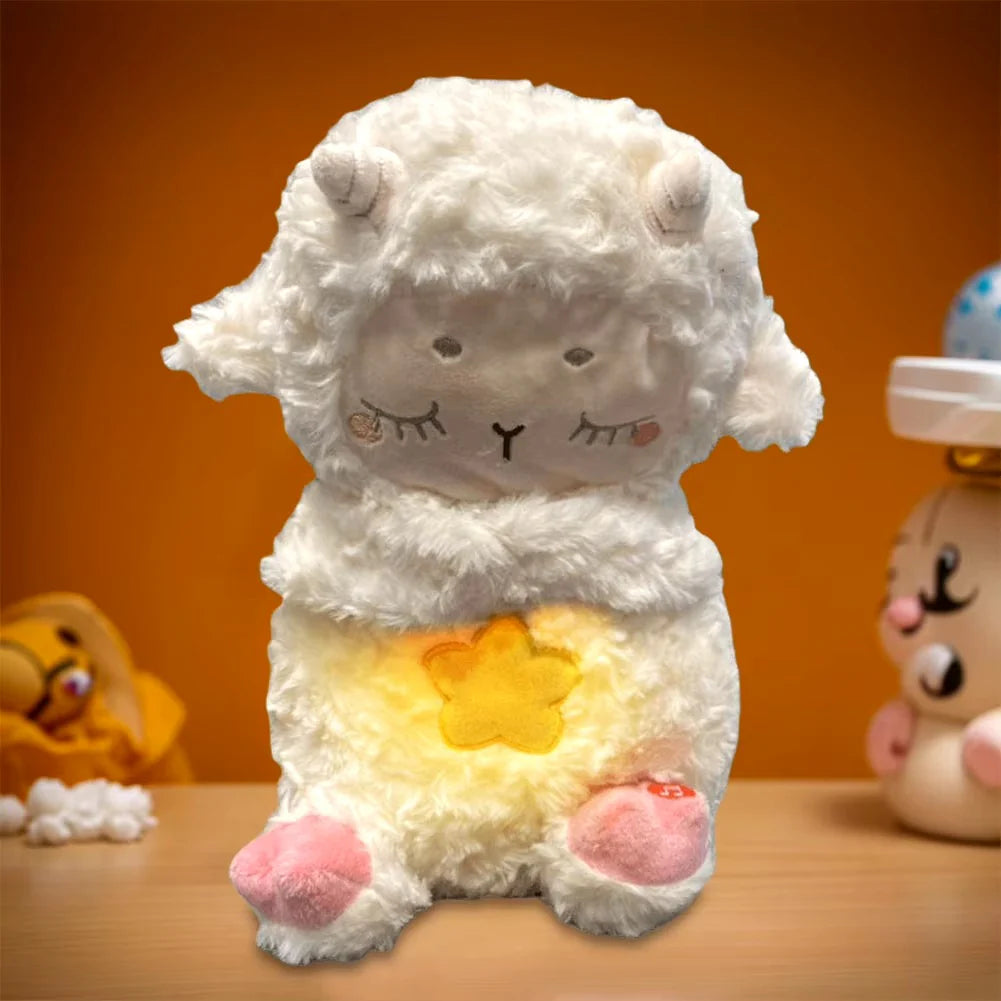 SomniPal™ Breathing Lamb Plush